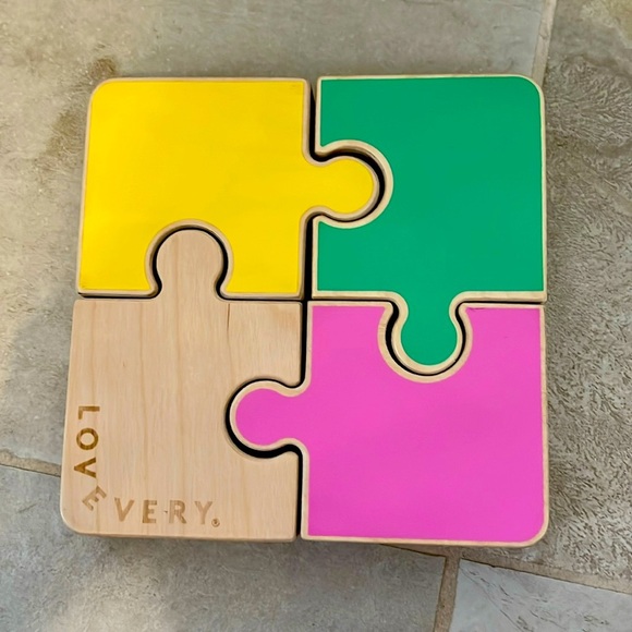 Other - Lovevery Chunky Wooden Jigsaw Puzzle